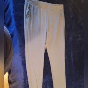 Grey pants size large with pockets